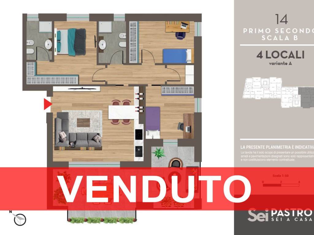 appartamento in vendita a Milano in zona Affori