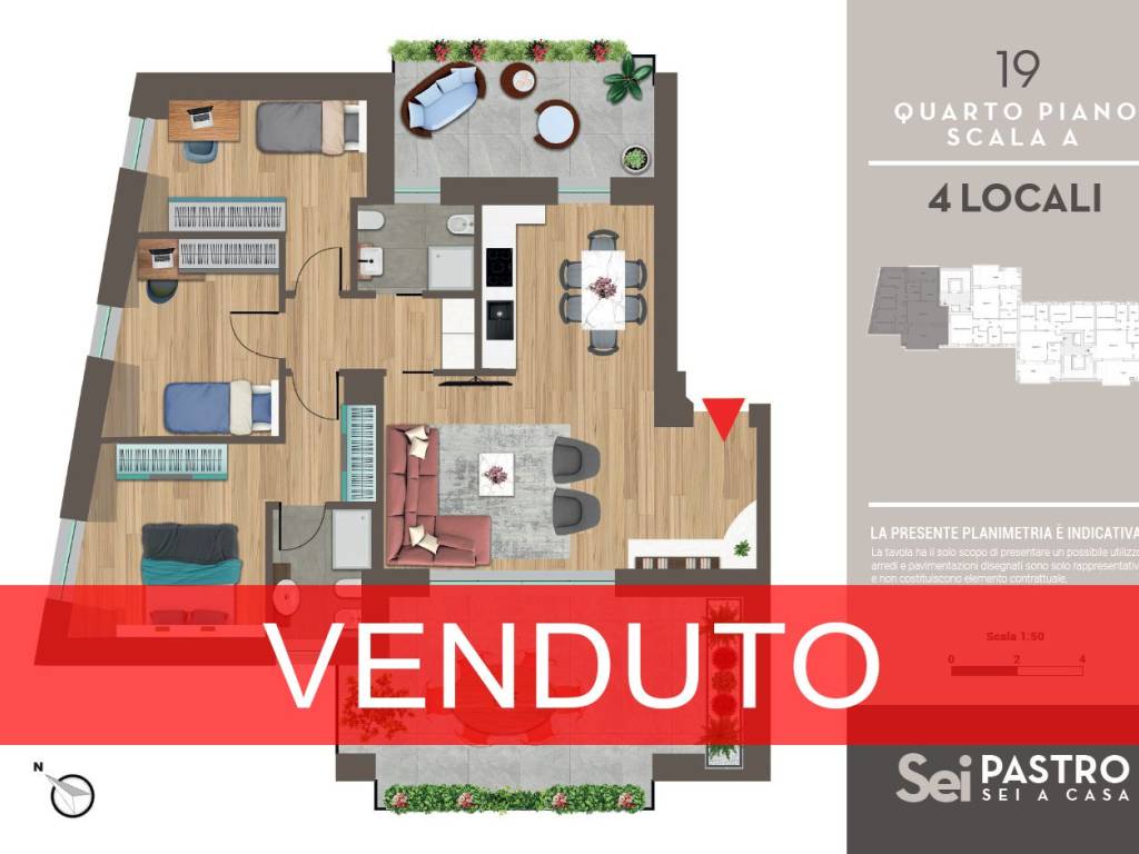 appartamento in vendita a Milano in zona Affori