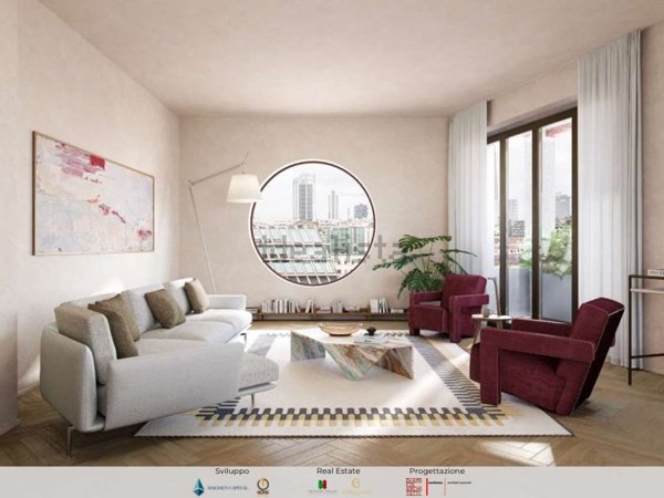 appartamento in vendita a Milano in zona Porta Nuova