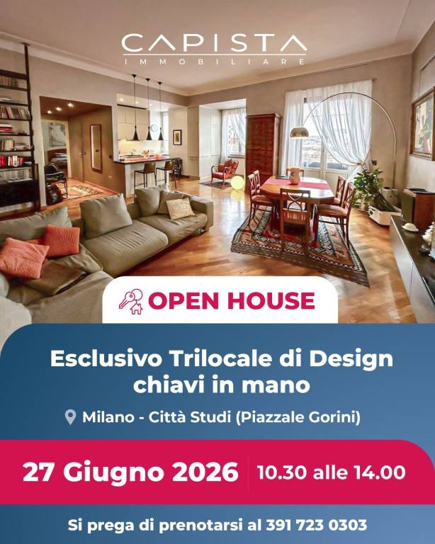 appartamento in vendita a Milano in zona Città Studi