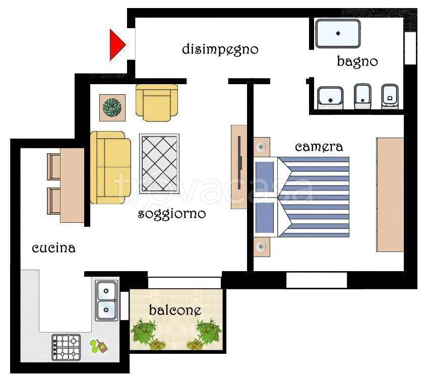 appartamento in vendita a Milano in zona Corvetto