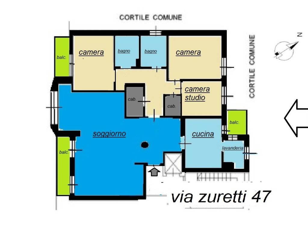 appartamento in vendita a Milano in zona Maggiolina