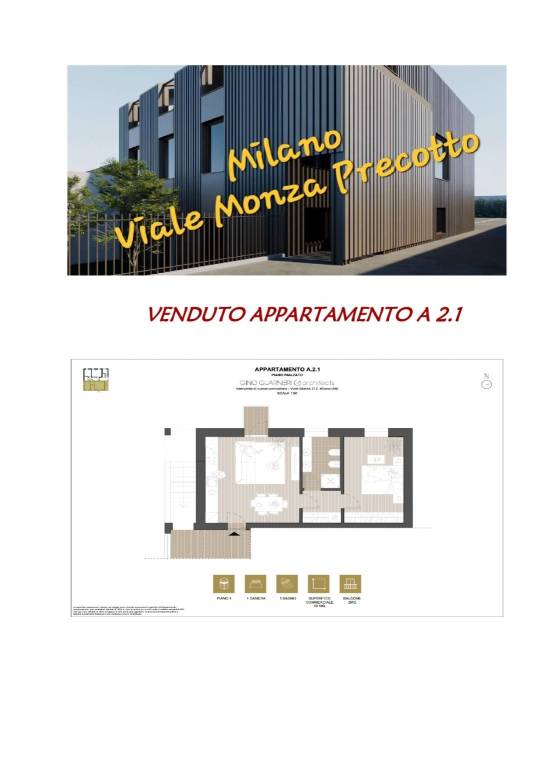 appartamento in vendita a Milano in zona Precotto