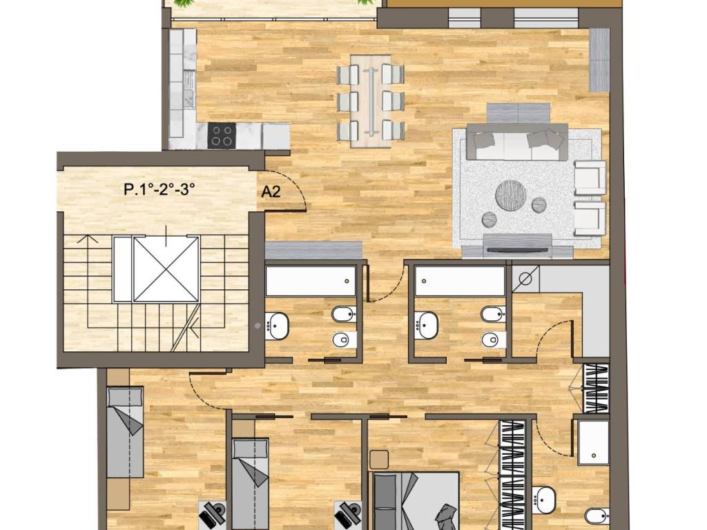 appartamento in vendita a Milano in zona Sempione