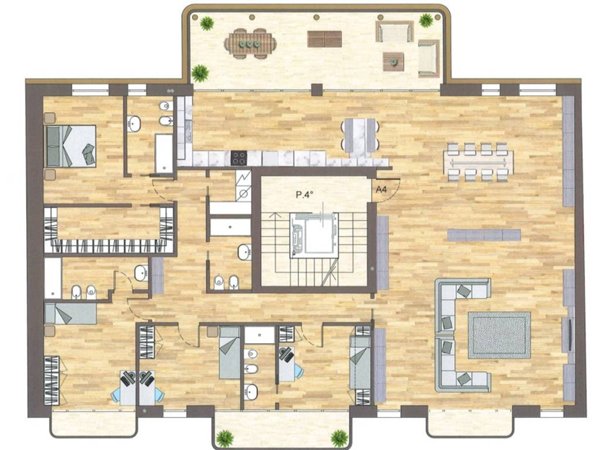 appartamento in vendita a Milano in zona Il Portello