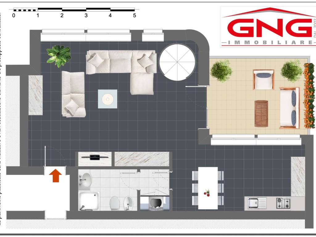appartamento in vendita a Milano in zona Forlanini