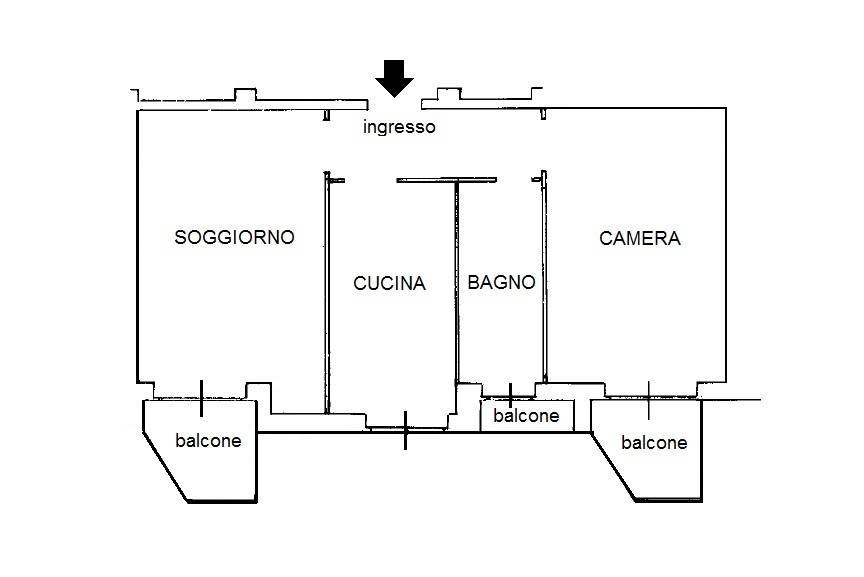 appartamento in vendita a Milano