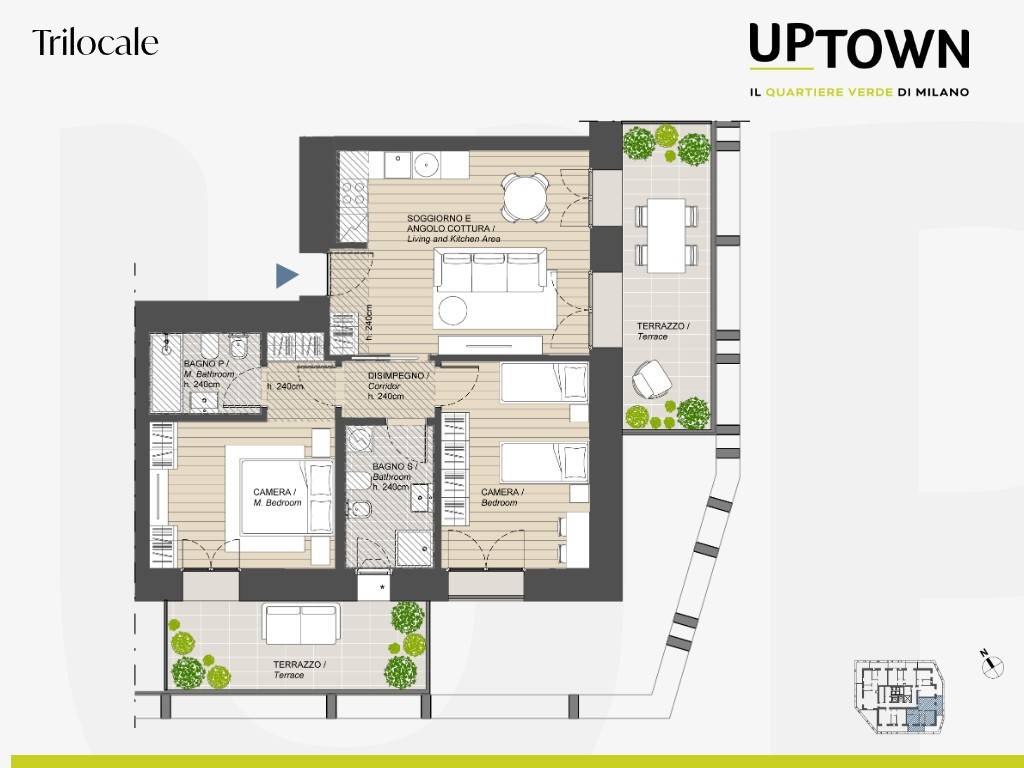 appartamento in vendita a Milano