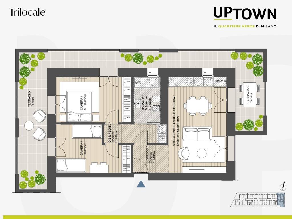 appartamento in vendita a Milano