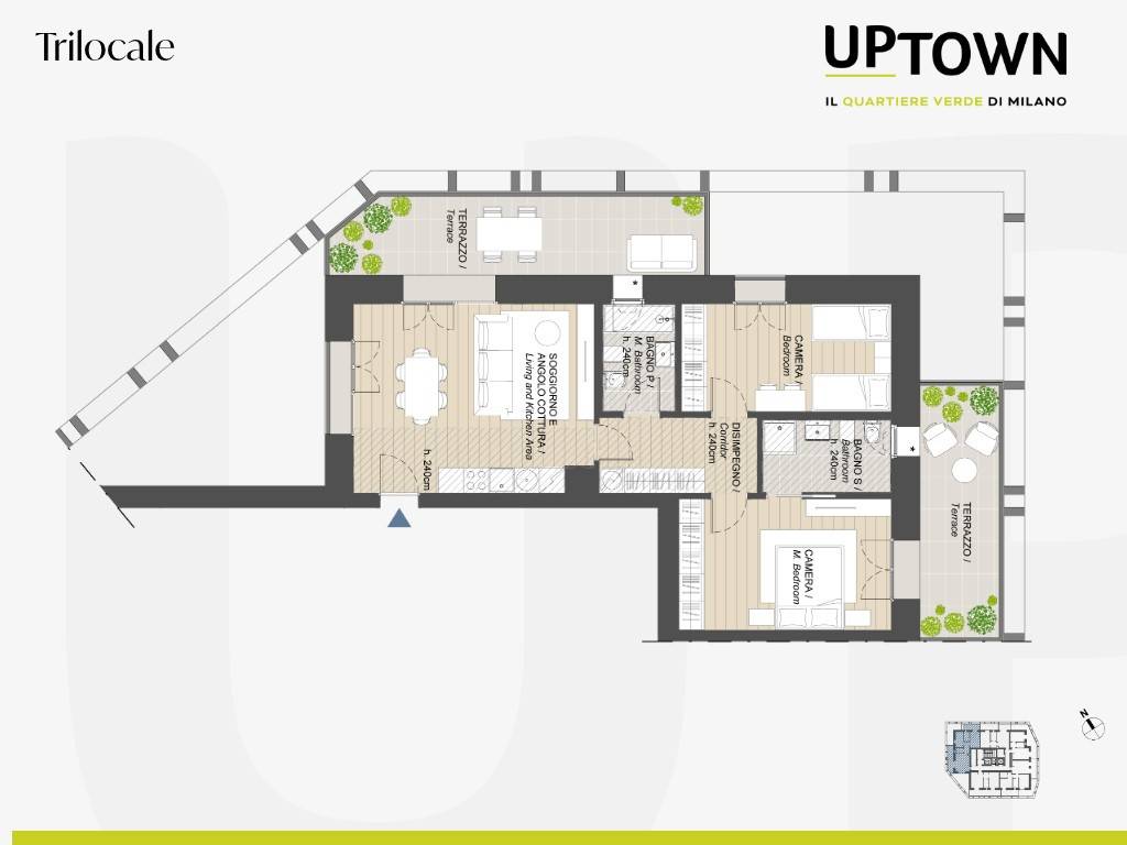 appartamento in vendita a Milano