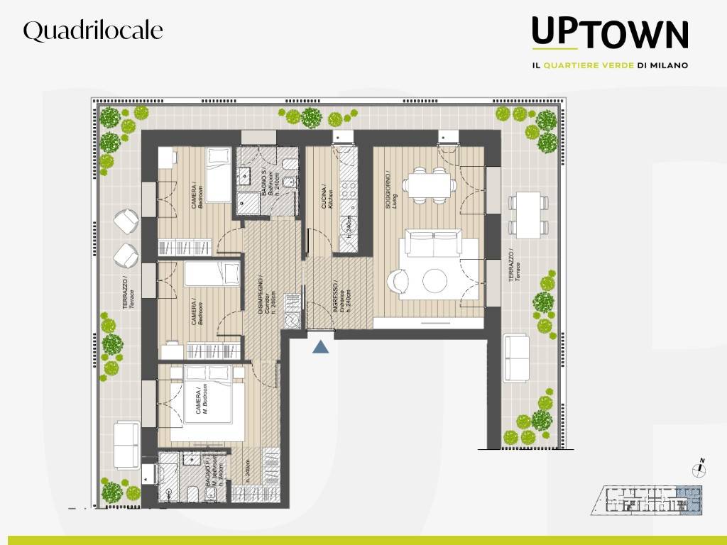 appartamento in vendita a Milano