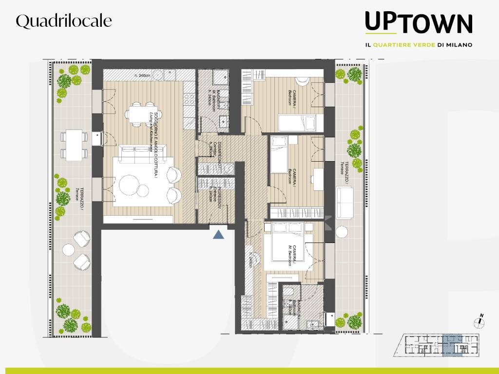 appartamento in vendita a Milano