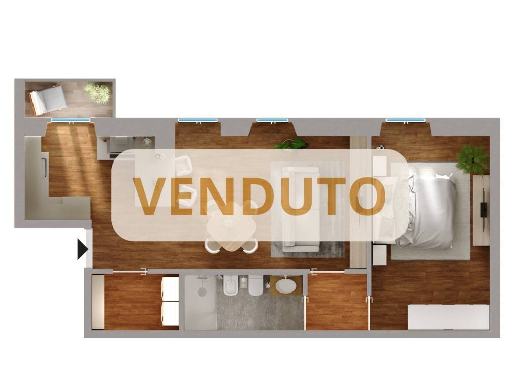 appartamento in vendita a Milano in zona Barona