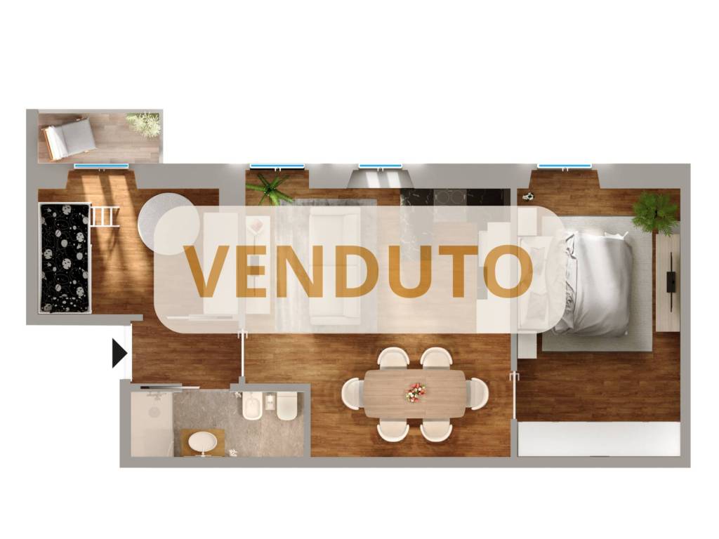 appartamento in vendita a Milano