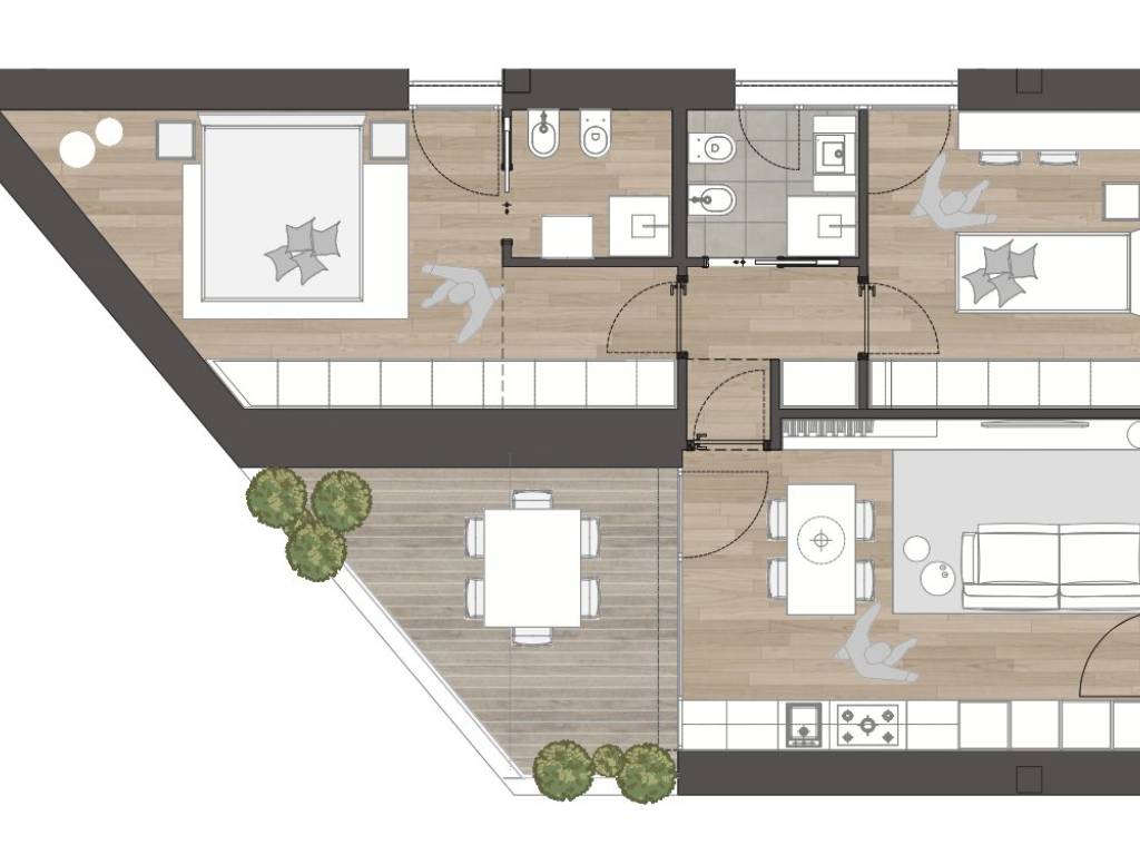 appartamento in vendita a Milano in zona Barona