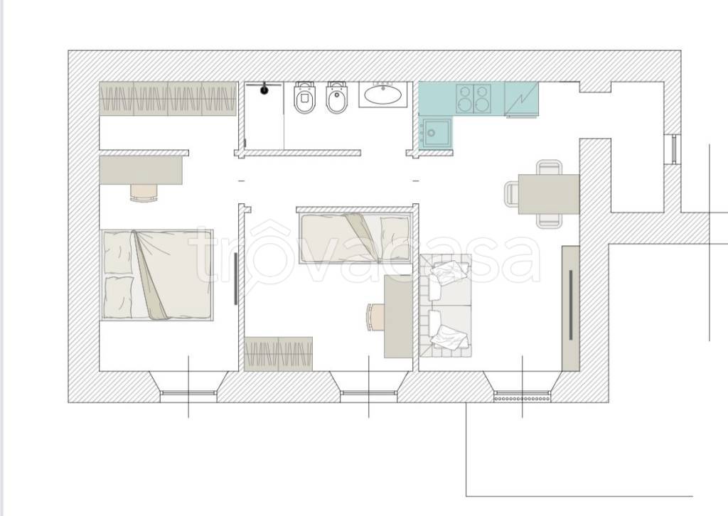 appartamento in vendita a Milano