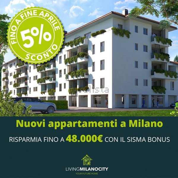 appartamento in vendita a Milano in zona Baggio