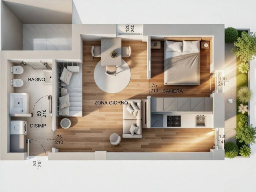 appartamento in vendita a Milano in zona Chiesa Rossa