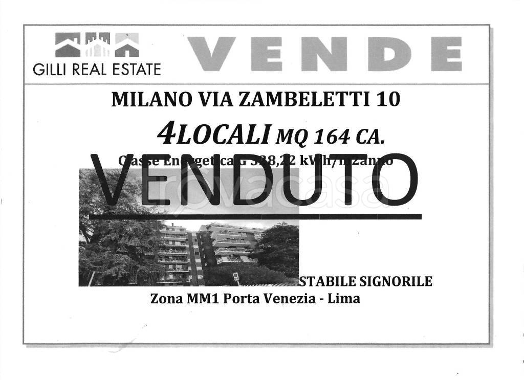 appartamento in vendita a Milano in zona Porta Venezia