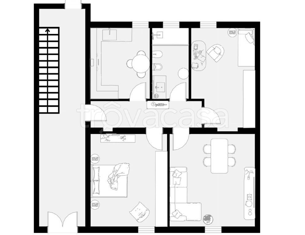 appartamento in vendita a Milano in zona Loreto