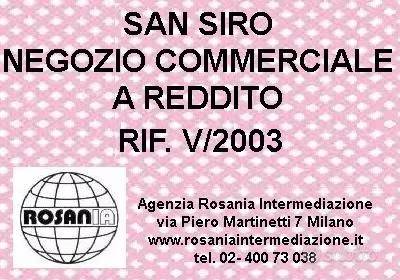 negozio in vendita a Milano in zona San Siro