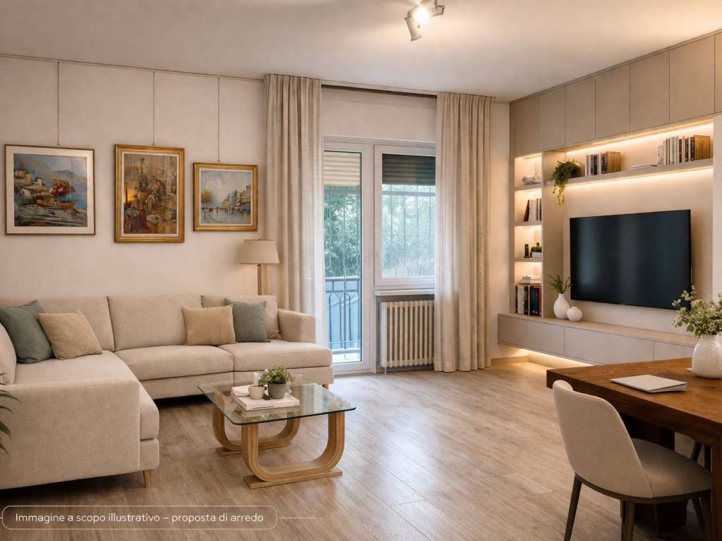 appartamento in vendita a Milano in zona Forlanini