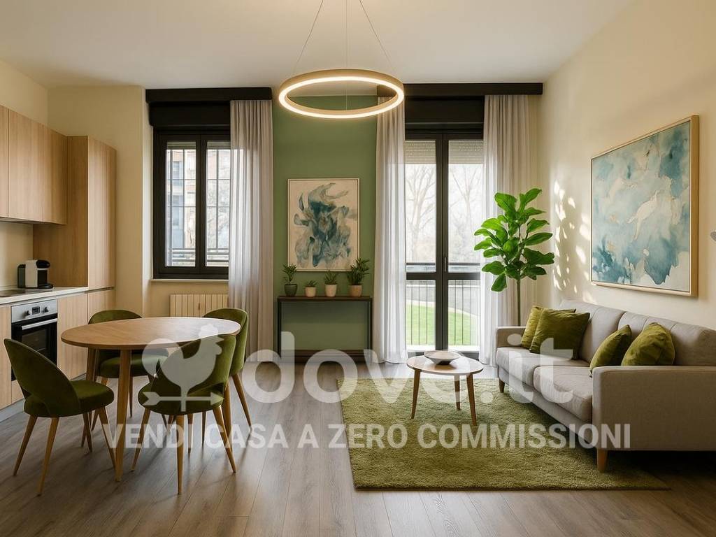 appartamento in vendita a Milano in zona Quinto Romano