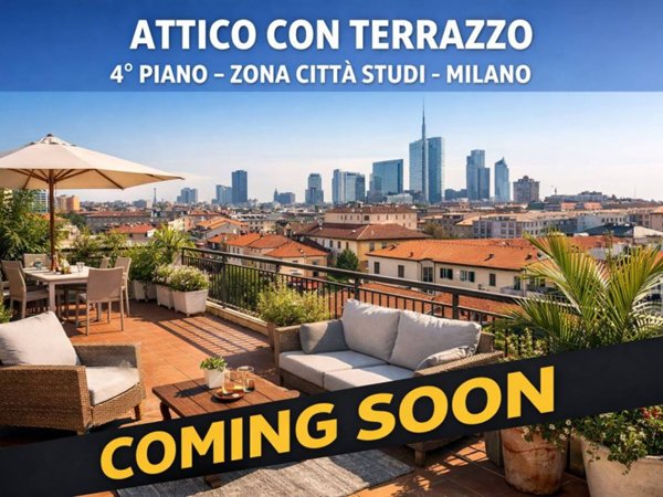 appartamento in vendita a Milano in zona Città Studi