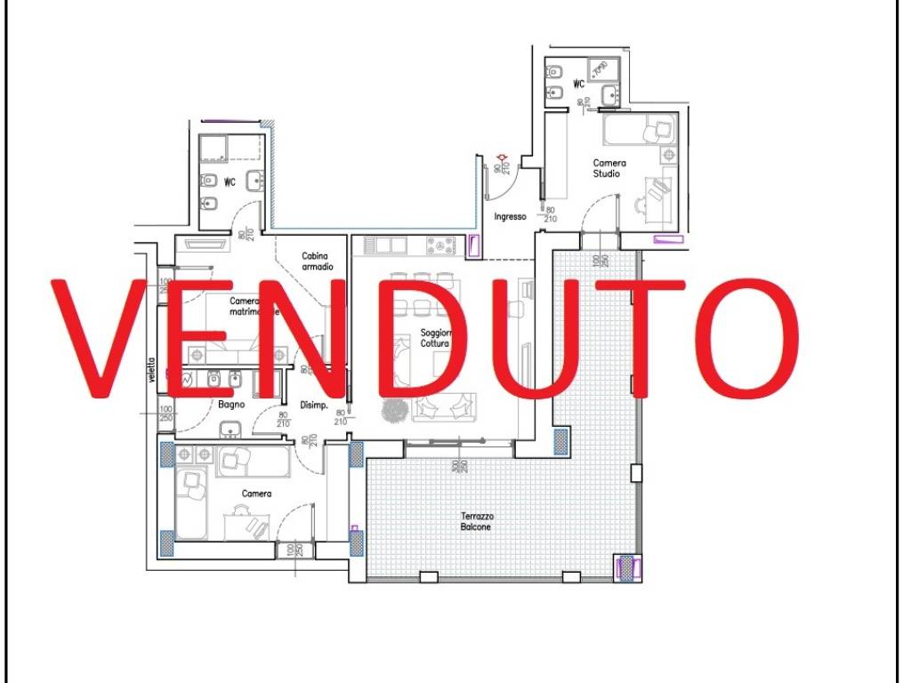 appartamento in vendita a Milano in zona Affori