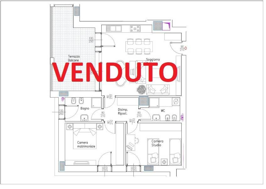appartamento in vendita a Milano in zona Bovisa