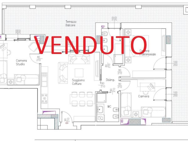 appartamento in vendita a Milano in zona Affori