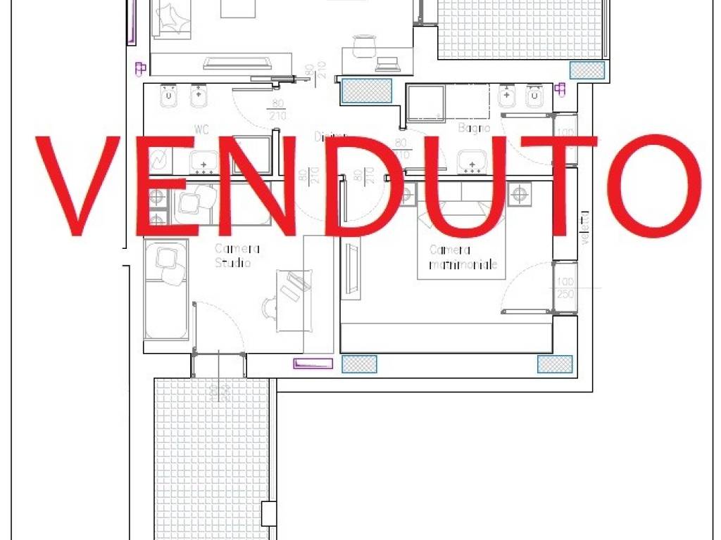 appartamento in vendita a Milano in zona Affori