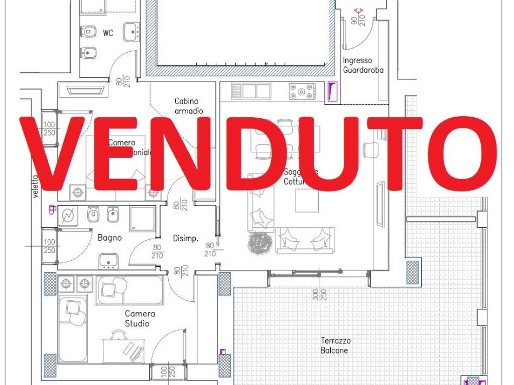 appartamento in vendita a Milano in zona Bovisa