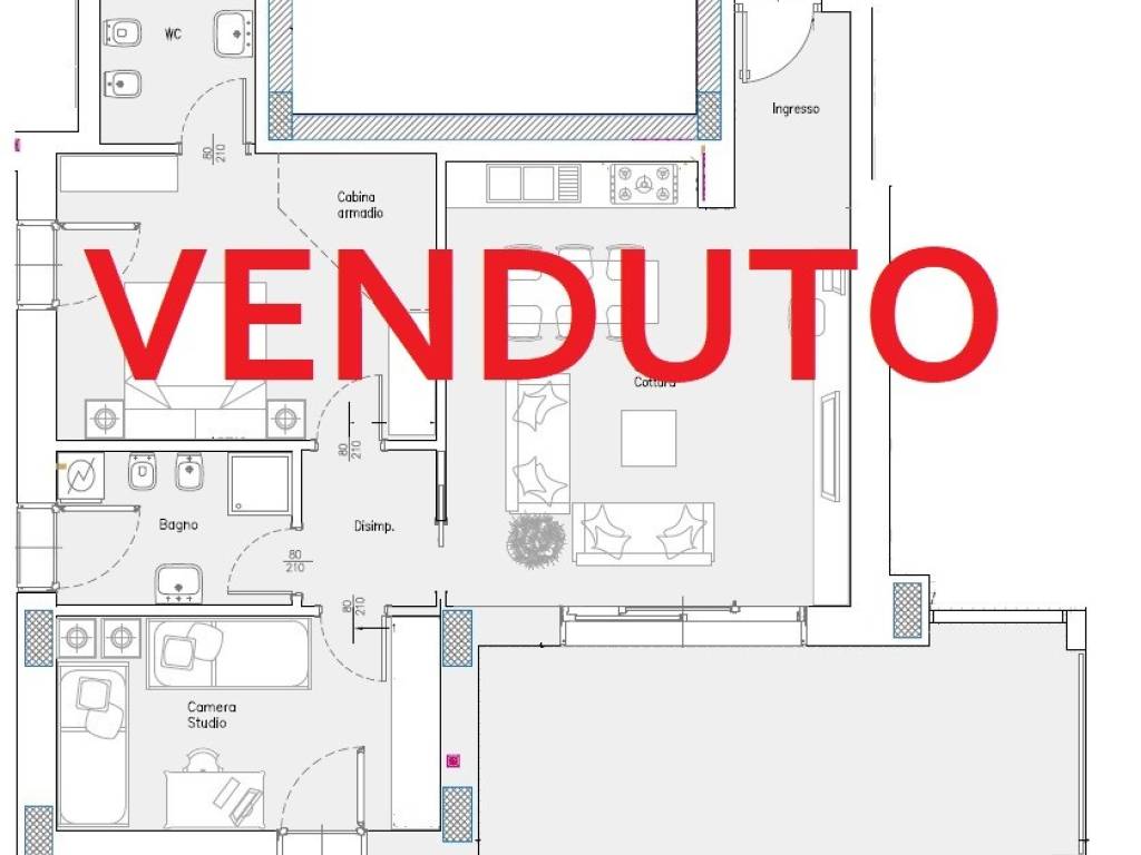 appartamento in vendita a Milano in zona Affori