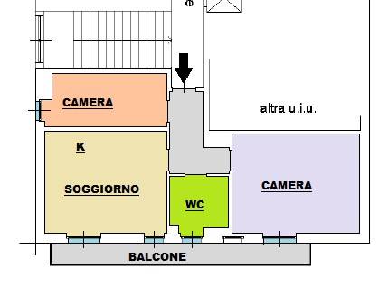 appartamento in vendita a Milano in zona Corvetto