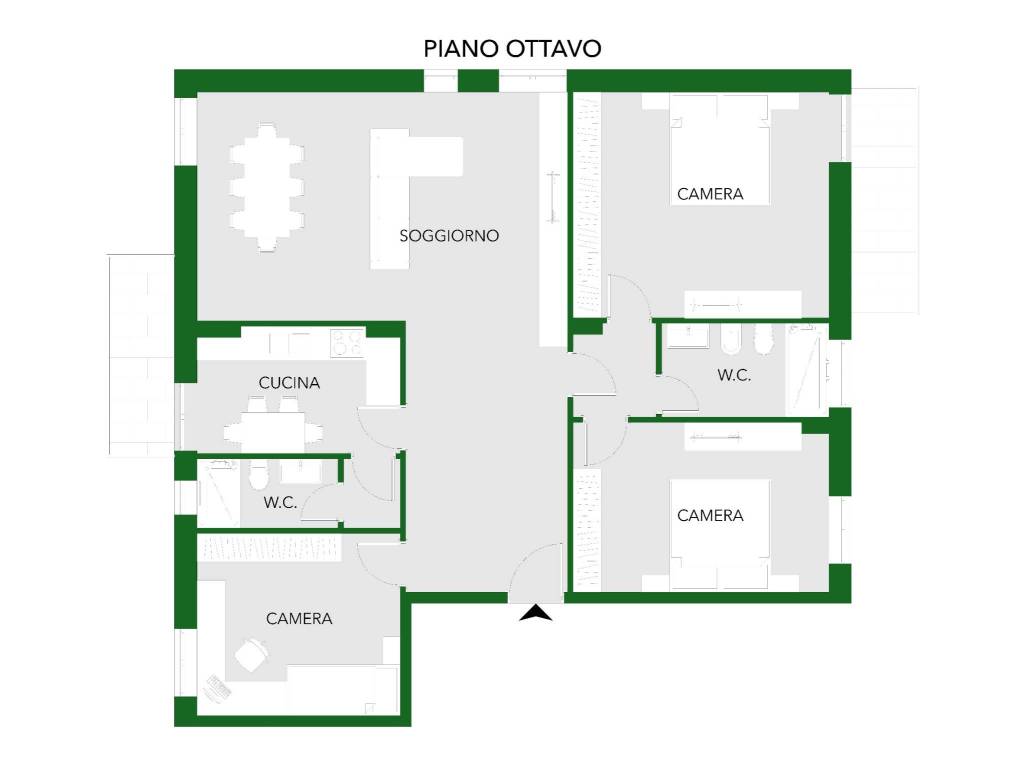 appartamento in vendita a Milano in zona Centro Storico