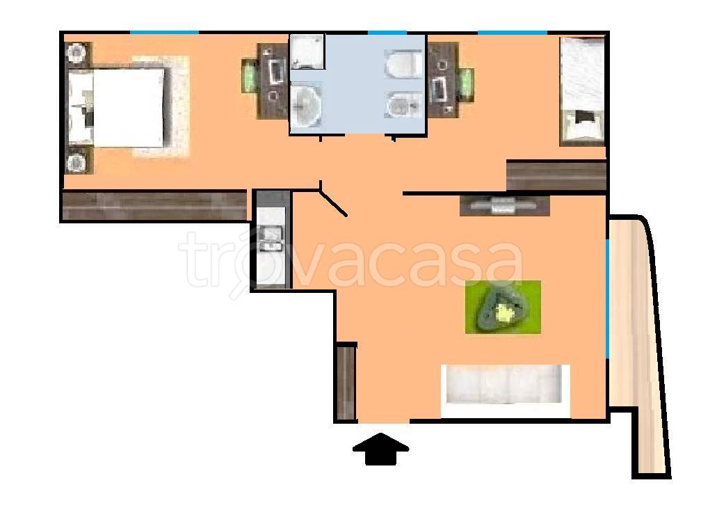 appartamento in vendita a Milano in zona Baggio