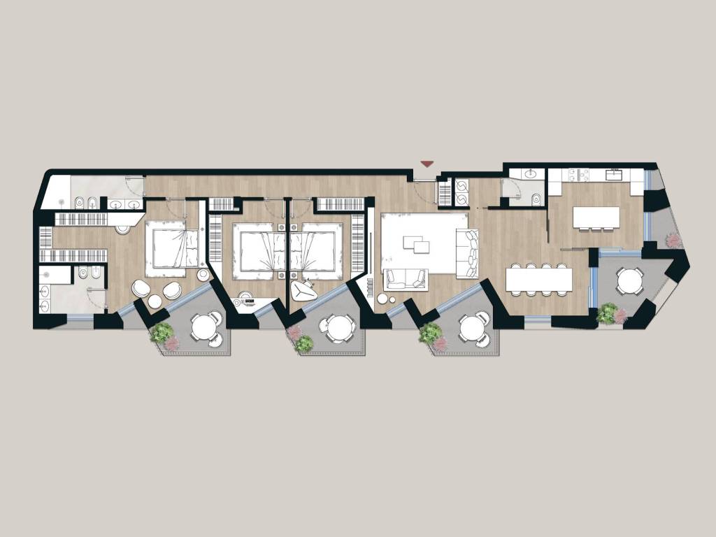 appartamento in vendita a Milano in zona Città Studi