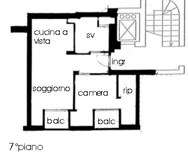 appartamento in vendita a Milano in zona Città Studi