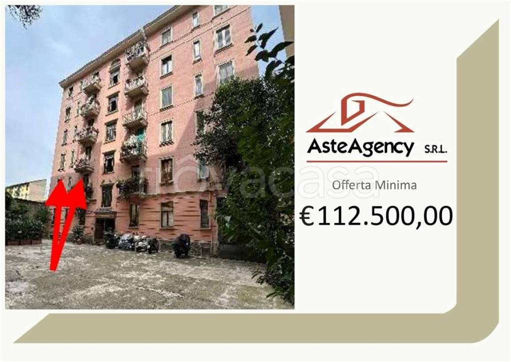 appartamento in vendita a Milano in zona Casoretto