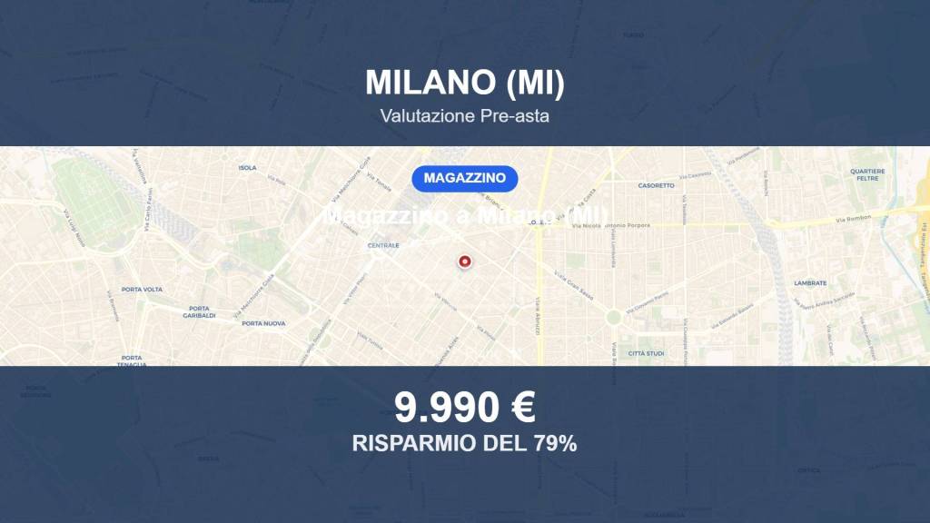 locale commerciale in vendita a Milano in zona Centro Direzionale