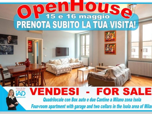 appartamento in vendita a Milano in zona Isola