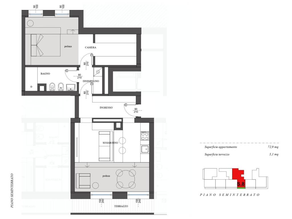 appartamento in vendita a Milano