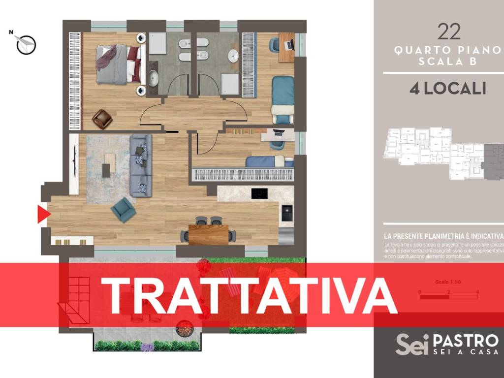 appartamento in vendita a Milano in zona Affori