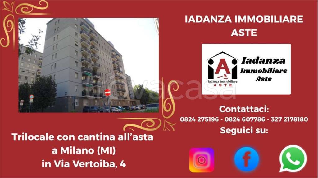 appartamento in vendita a Milano in zona Corvetto