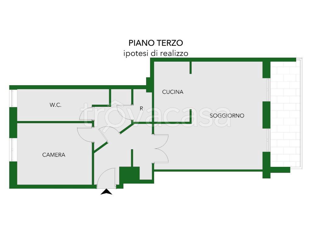 appartamento in vendita a Milano in zona Città Studi