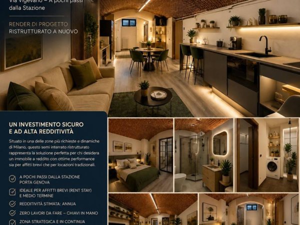 appartamento in vendita a Milano in zona Porta Genova