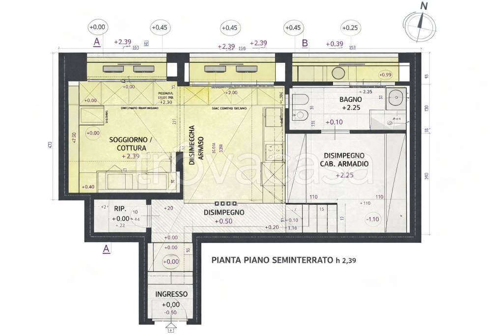 appartamento in vendita a Milano in zona Casoretto