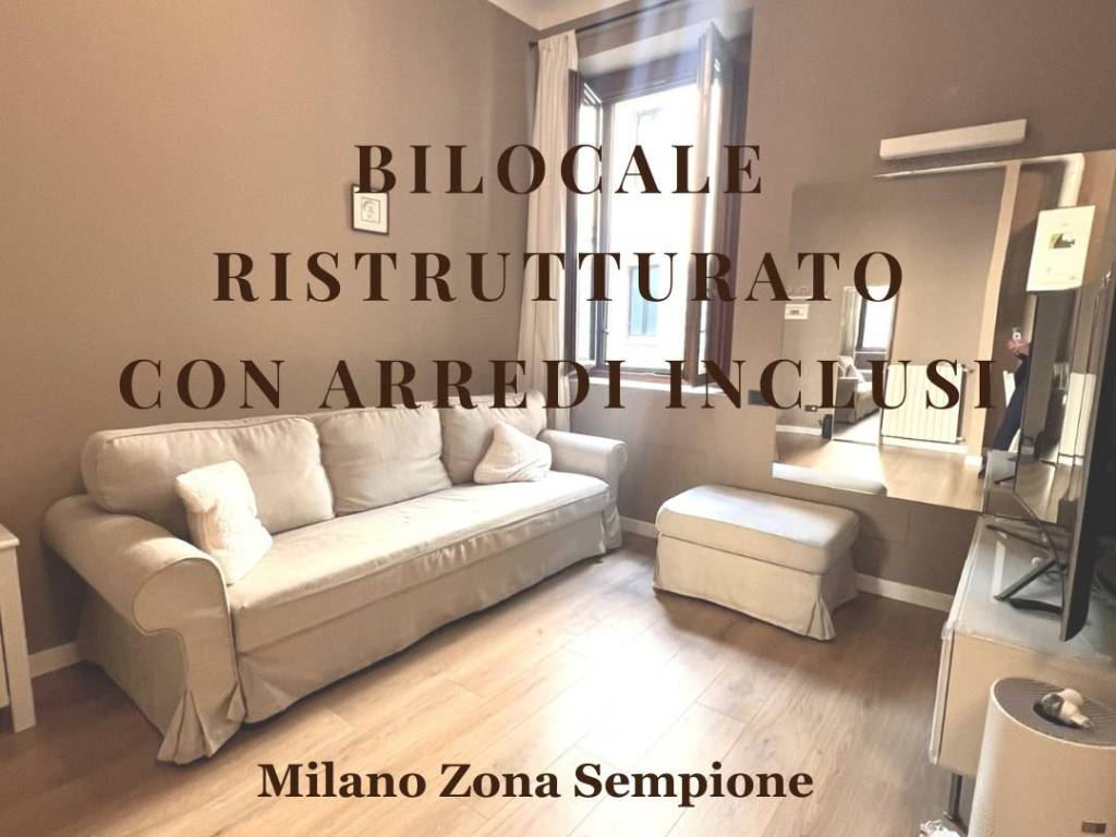 appartamento in vendita a Milano in zona Sempione