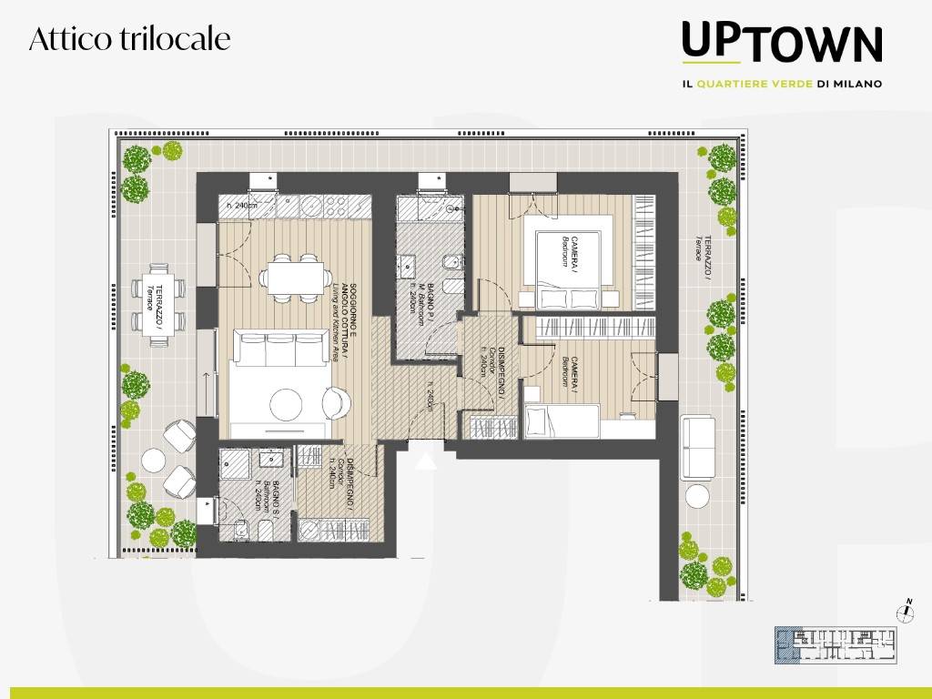 appartamento in vendita a Milano